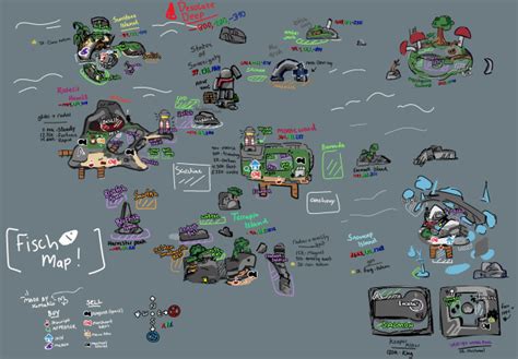 [UPDATED 2024!] Every fish + Complete World map .